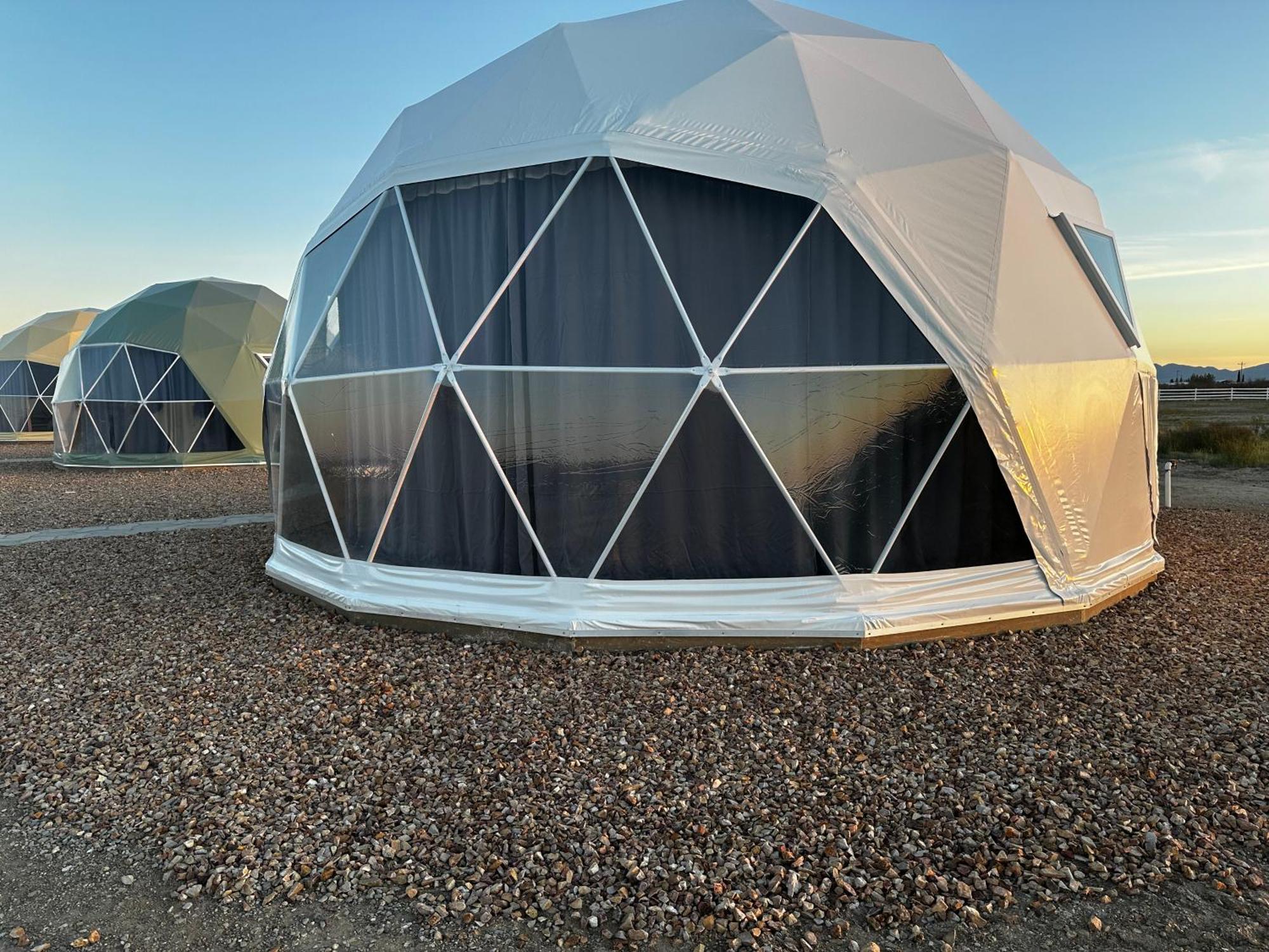 Nude Glamping Dome Villa Willcox Bagian luar foto