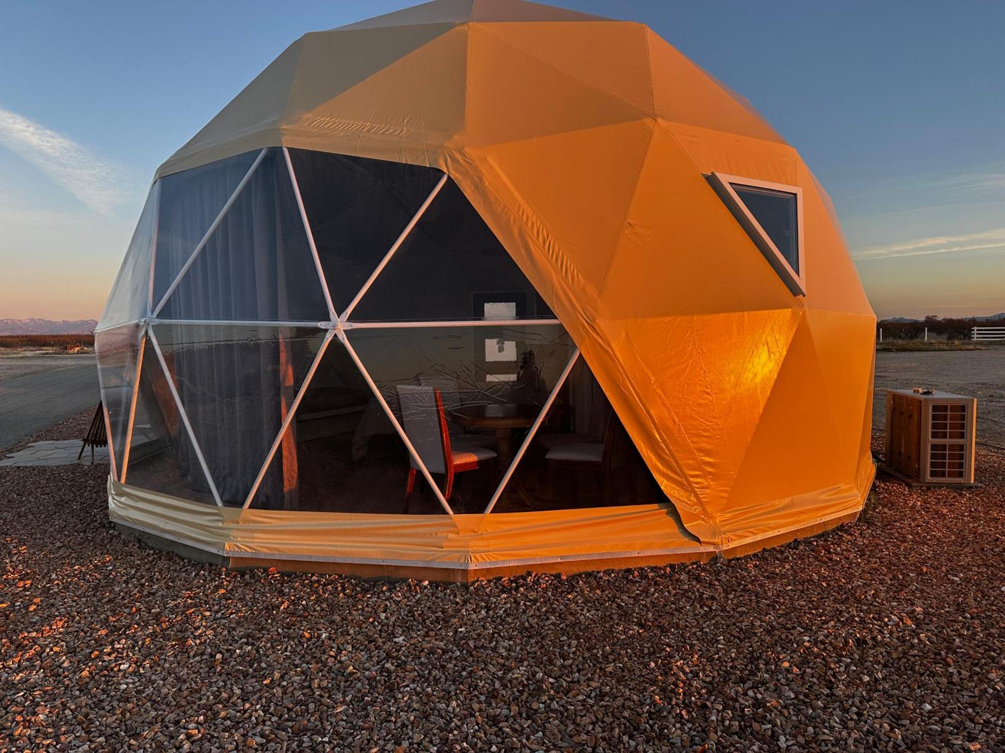 Nude Glamping Dome Villa Willcox Bagian luar foto