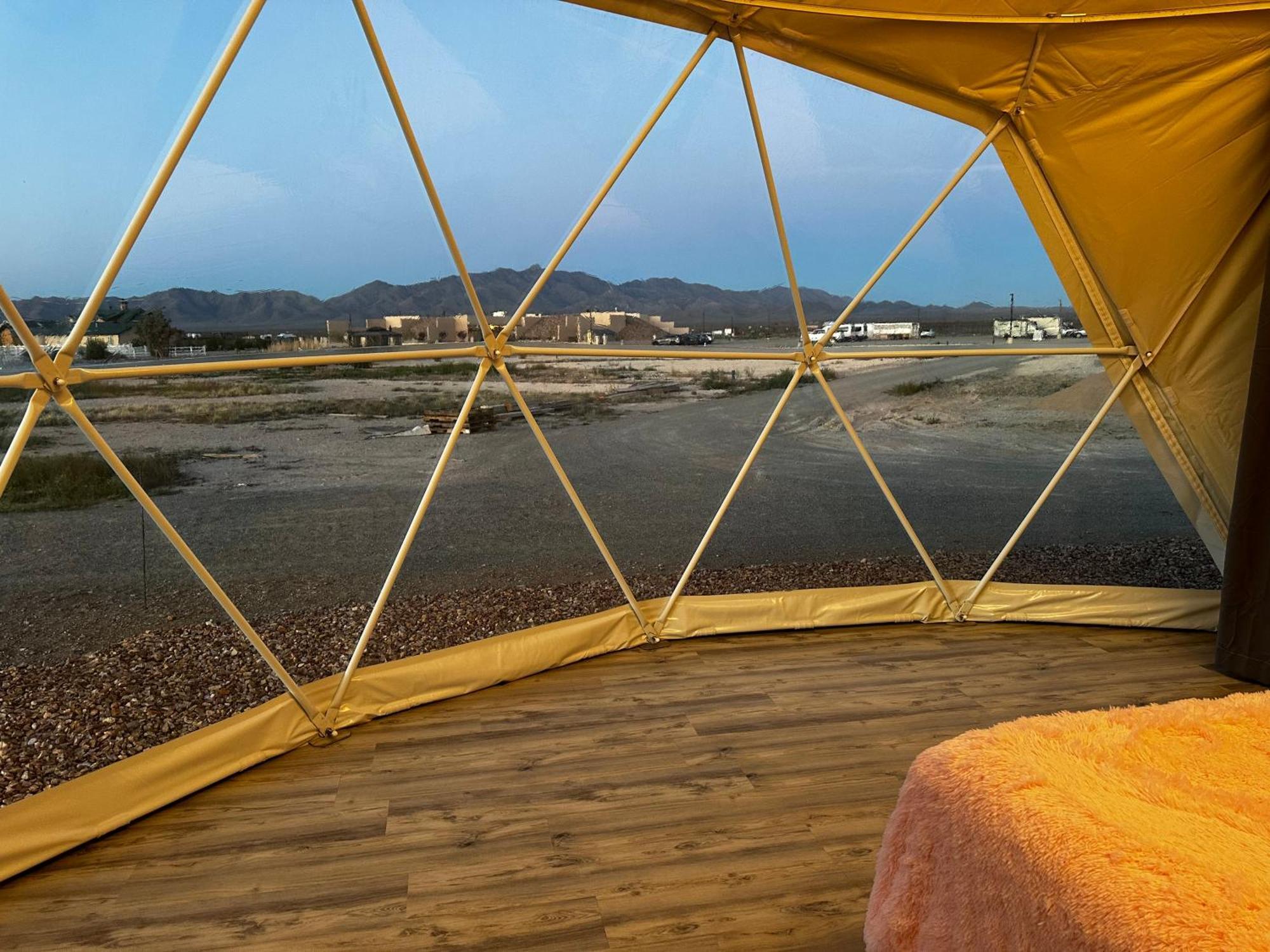 Nude Glamping Dome Villa Willcox Bagian luar foto