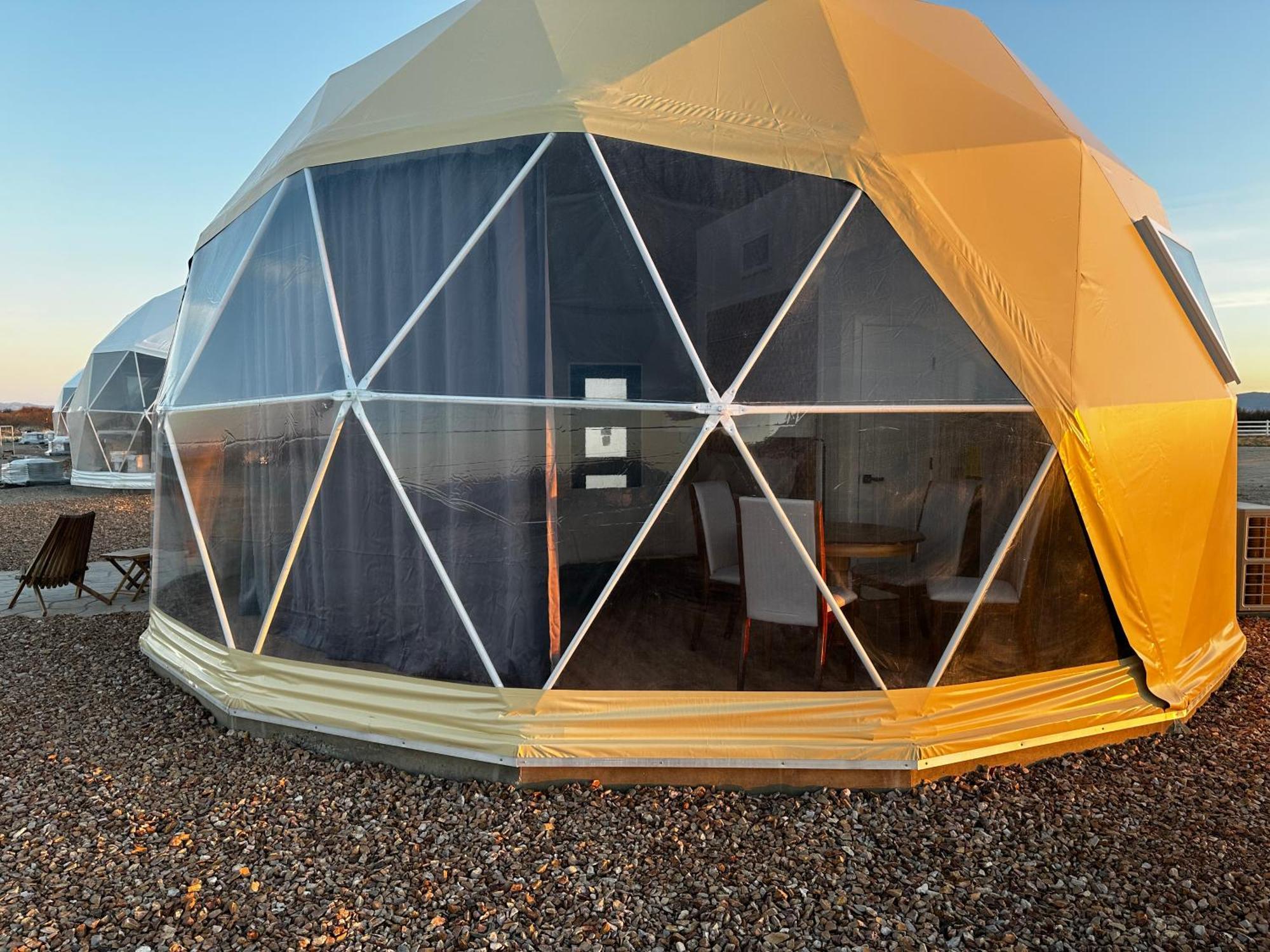 Nude Glamping Dome Villa Willcox Bagian luar foto